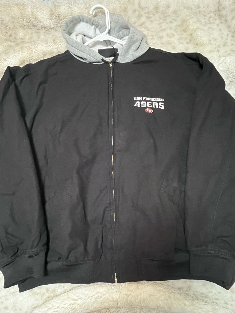 Dunbrooke Dakota NFL SF 49ers, Heavy Duty Cotton Canvas Jacket,2XL